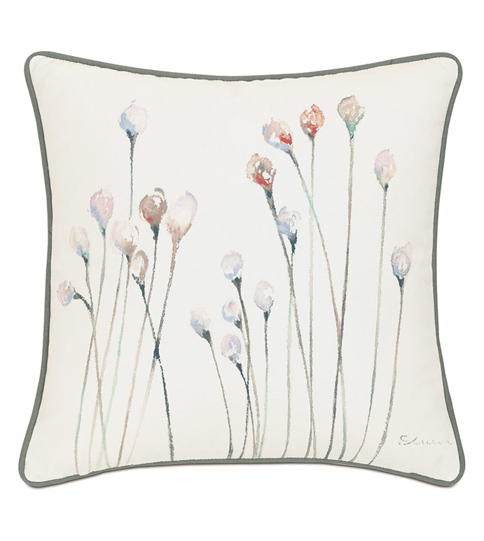 ԰ 18X18 FLEURS OUTDOOR PILLOW