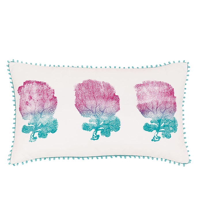 ɺ 13X22 SPONGE REEF OUTDOOR PILLOW