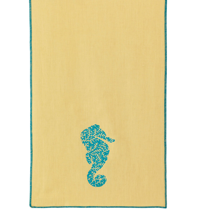  15X72 PATTERN SEAHORSE RUNNER