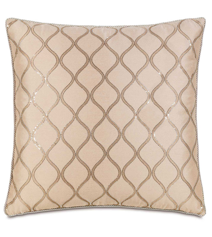 Ͷ 27X27 BARDOT BISQUE W/CORD