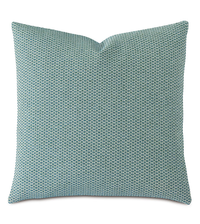 ˫ 22X22 TWIN PALMS TEXTURED DECORATIVE PILLOW