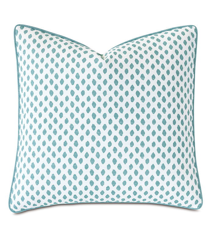 ʥ 22X22 ST BARTHS SPECKLED DECORATIVE PILLOW