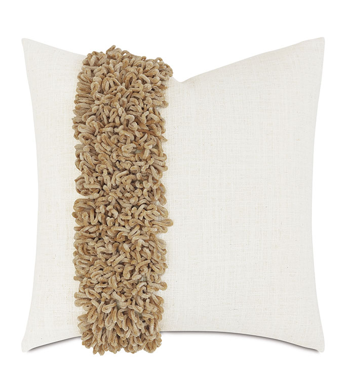  22X22 CABO LOOP FRINGE DECORATIVE PILLOW