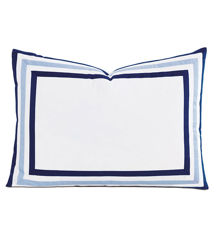 Ķ 20X27 WATERMILL INDIGO STANDARD SHAM