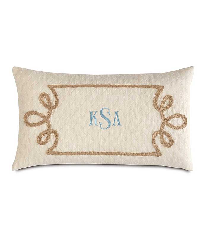 T 15X26 BRISEYDA SHELL W/MONOGRAM