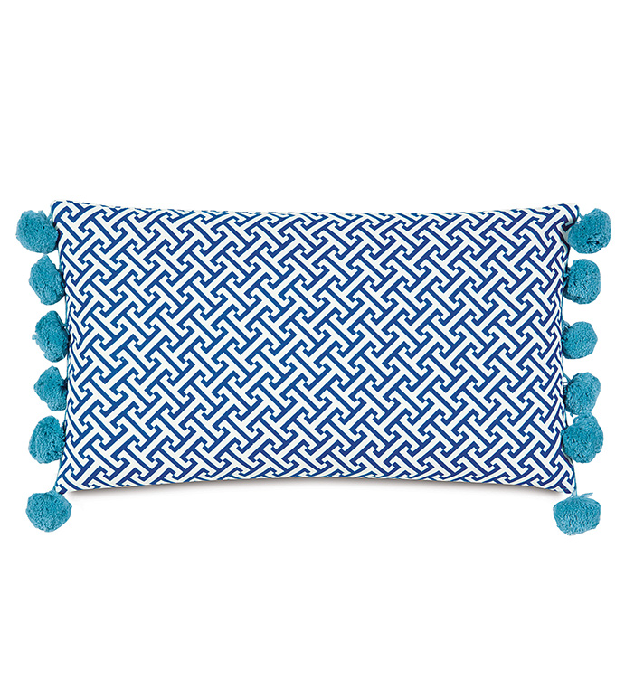 ȿŮ 13X22 CHIVE NAVY BOLSTER