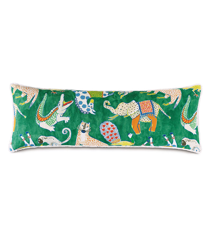  13X36 HULLABALOO REVERSIBLE DECORATIVE PILLOW