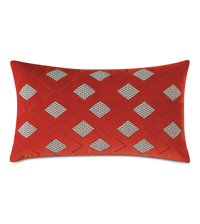  15X26 MACKAY LASERCUT DECORATIVE PILLOW