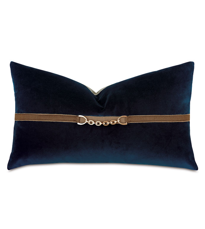  21X37 STEEPLECHASER HORIZONTAL BUCKLE DECORATIVE PILLOW