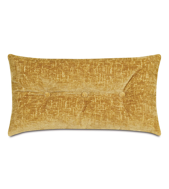  15X26 ELEKTRA BUTTON-TUFTED DECORATIVE PILLOW