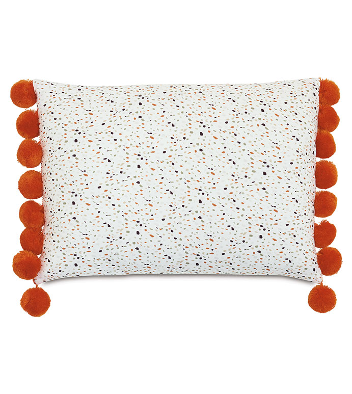  16X22 WILDER SPECKLED DECORATIVE PILLOW