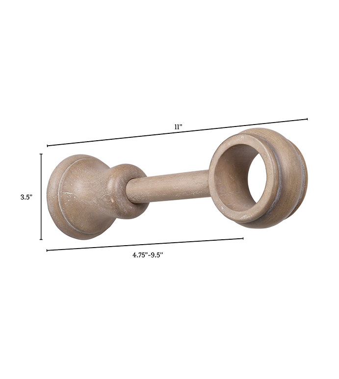 塪ľɫ 11X3.5 LEGNA DRIFTWOOD ADJUSTABLE BRACKET