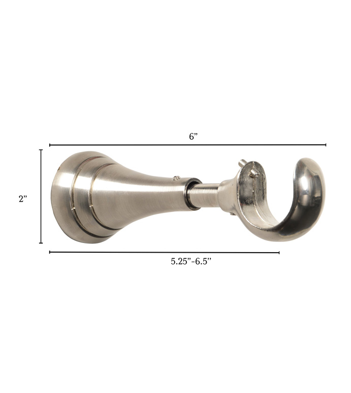 ƽ⡪ɫ 6X2X6.5 METALLO NICKEL ADJUSTABLE BRACKET