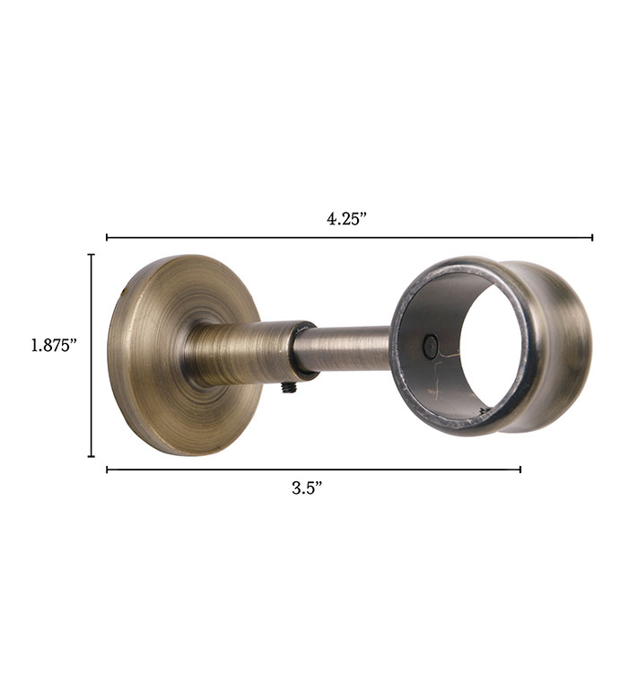 ȡɫ 4.25X1.87 METALLO BRASS EYELET BRACKET