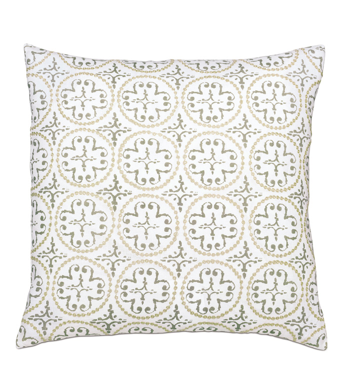  22X22 LIGHTCAP OATMEAL DECORATIVE PILLOW