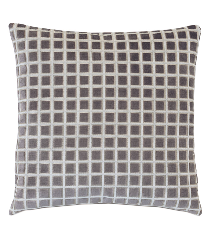  22X22 STAMP STONE DECORATIVE PILLOW