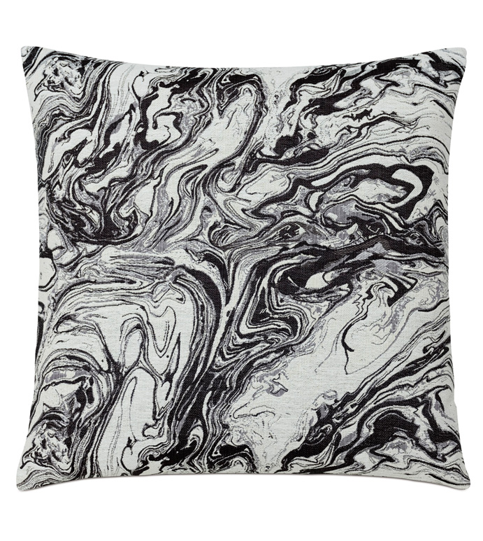  22X22 HELGA NOIR DECORATIVE PILLOW