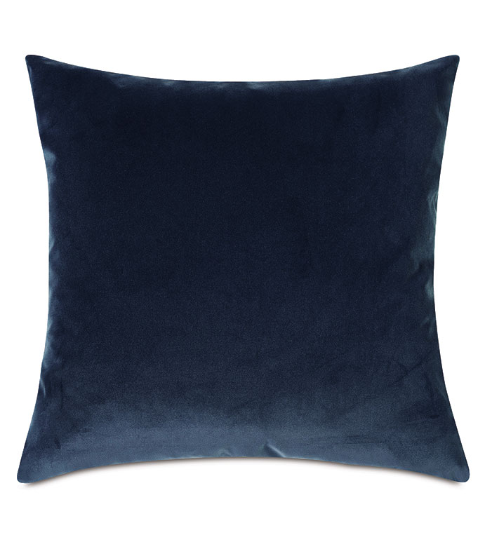  22X22 PLUSH DENIM DECORATIVE PILLOW