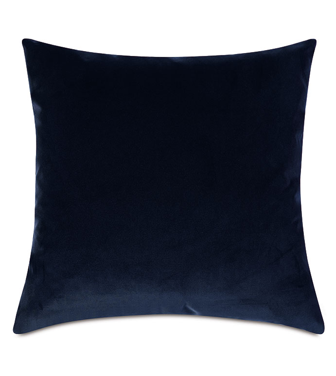  22X22 PLUSH NAVY DECORATIVE PILLOW