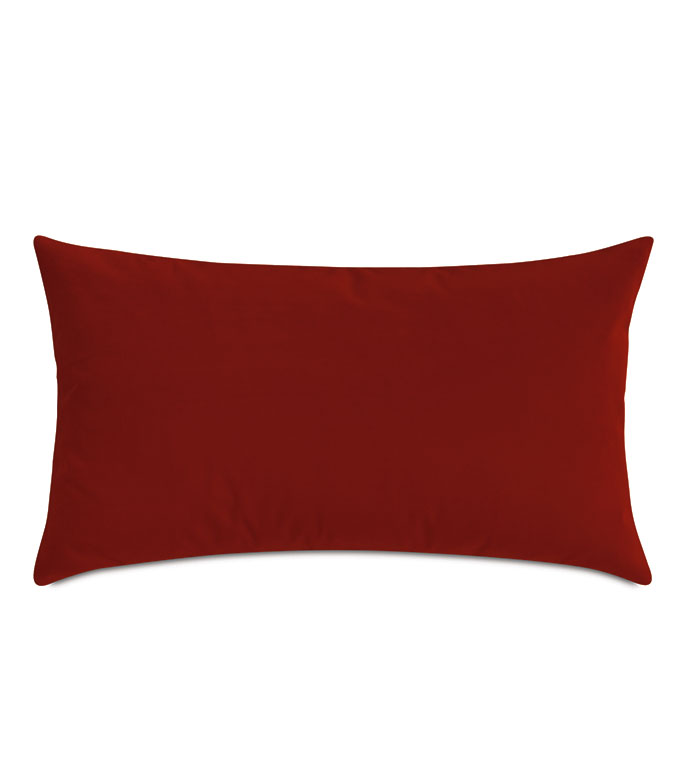 Velvet 15X26 UMA VELVET DECORATIVE PILLOW IN RUST
