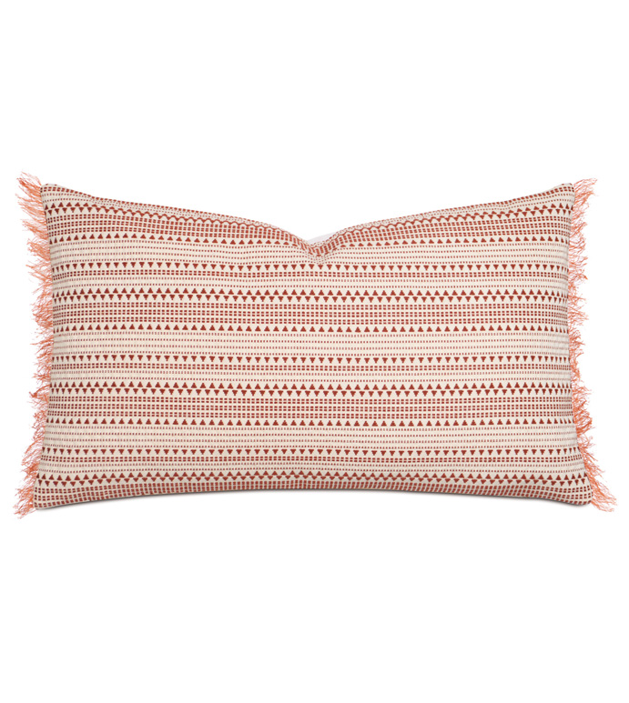 Ͽ 13X22 CANYON CLAY DECORATIVE PILLOW