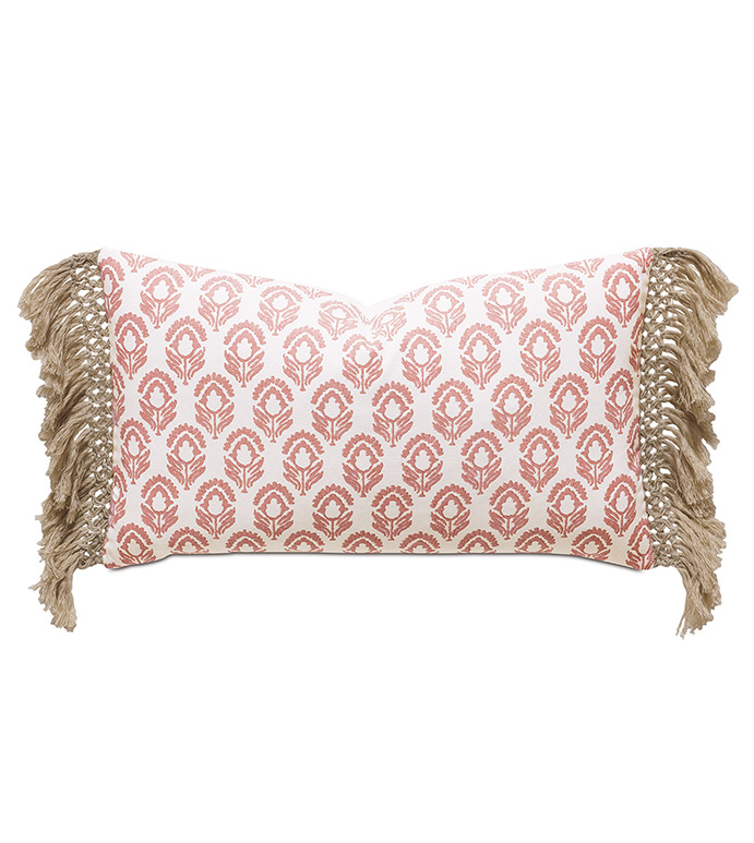  13X22 MINT PUNCH DECORATIVE PILLOW