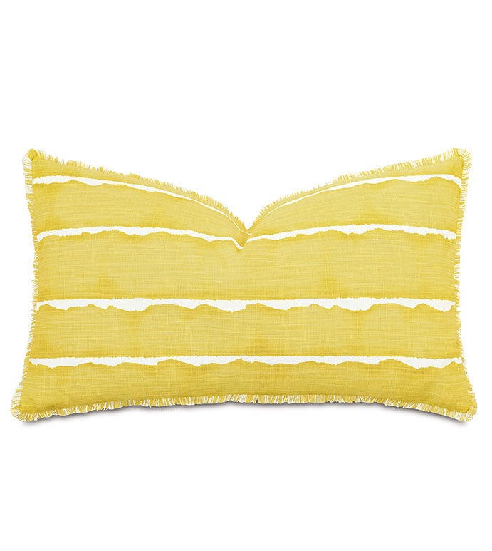  15X26 MEYER MINI FRINGE DECORATIVE PILLOW