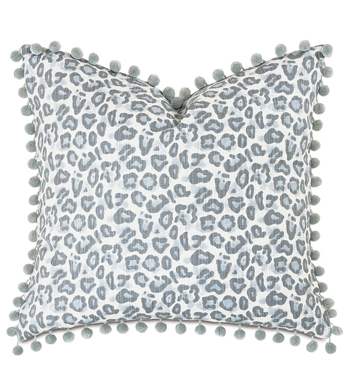 ˿ 24X24 LIESL BALL TRIM DECORATIVE PILLOW