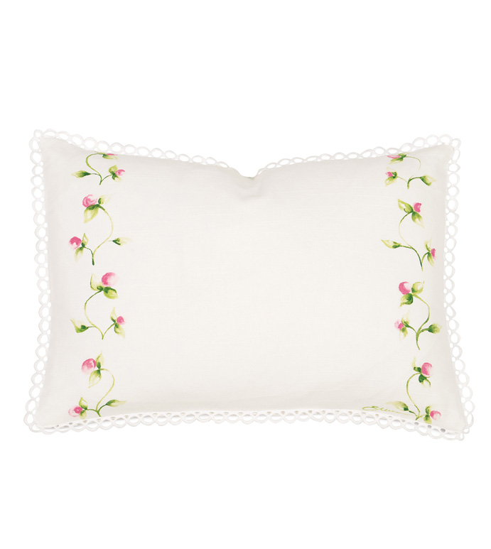 ѿ 12X18 BUDDING SPRING DEC PILLOW B