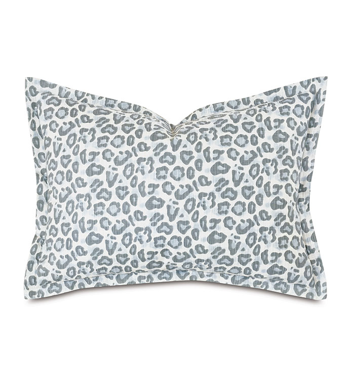  20X27 LIESL LEOPARD PRINT STANDARD SHAM