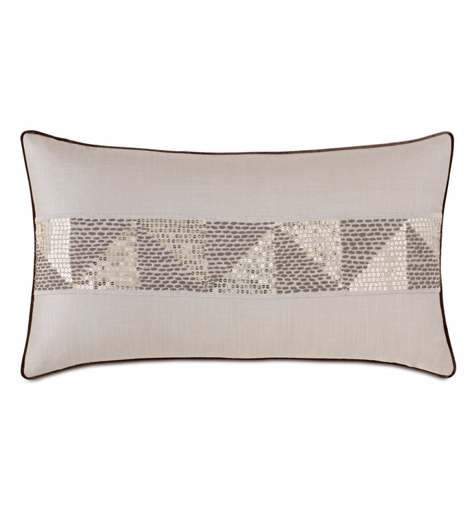 ̩ 15X26 TERYN SEQUINED DECORATIVE PILLOW