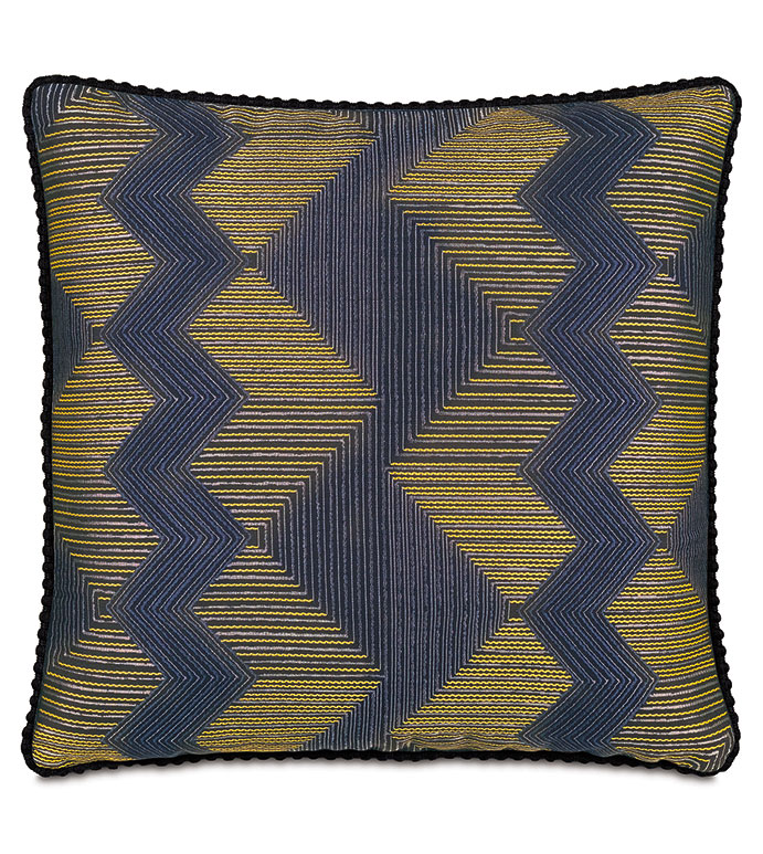  22X22 ELEKTRA GEOMETRIC DECORATIVE PILLOW