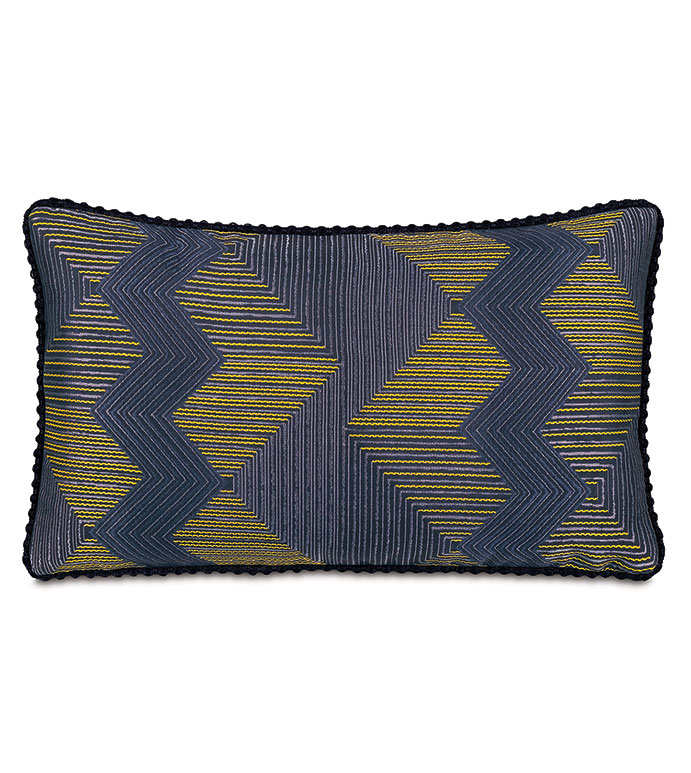  13X22 ELEKTRA GEOMETRIC DECORATIVE PILLOW