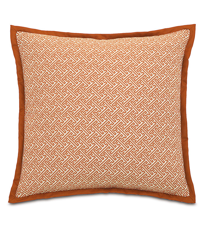 չȵ 27X27 INGALLS ORANGE EURO SHAM