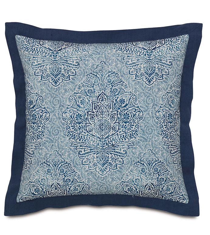  27X27 MARTINIQUE SAPPHIRE EURO SHAM