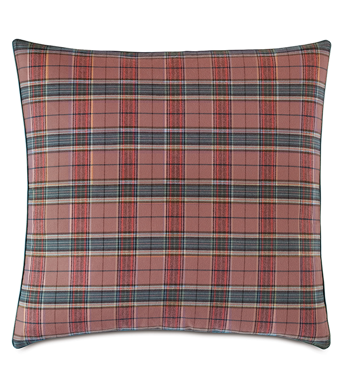  27X27 KILBOURN PLAID EURO SHAM