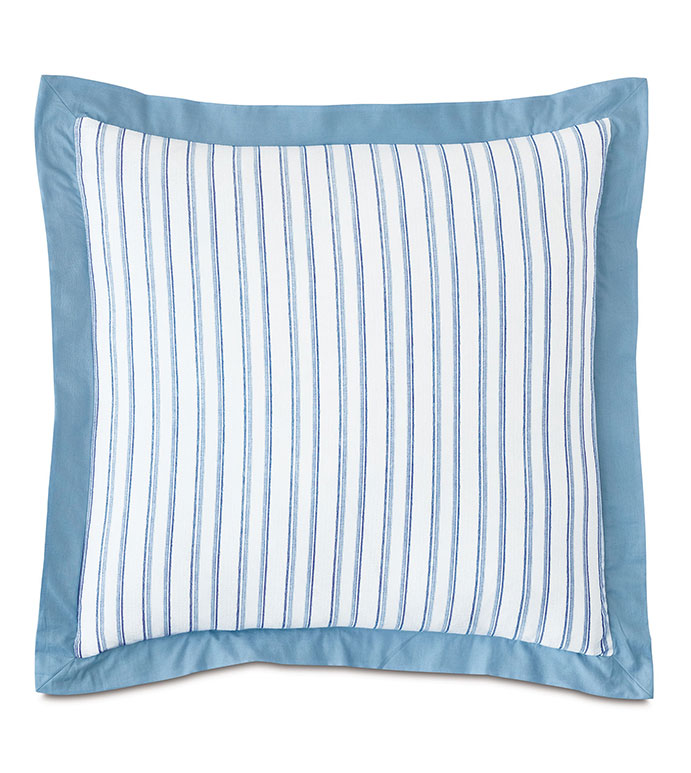  27X27 HULLABALOO STRIPED EURO SHAM