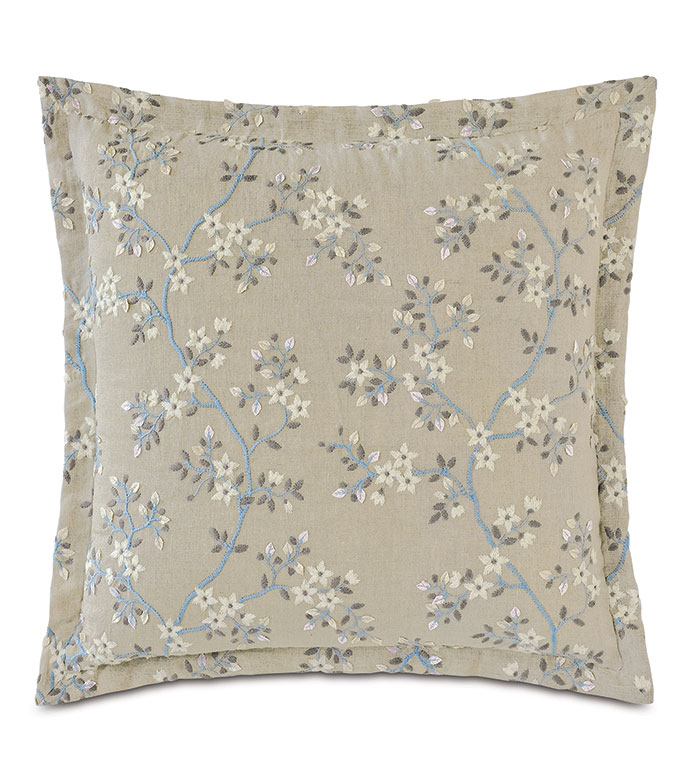  24X24 AMBERLYNN EMBROIDERED PETIT EURO SHAM