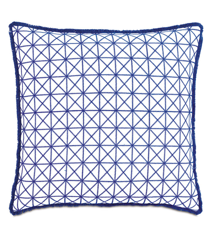 ɱ 27X27 COCOBAY EMBROIDERED EURO SHAM