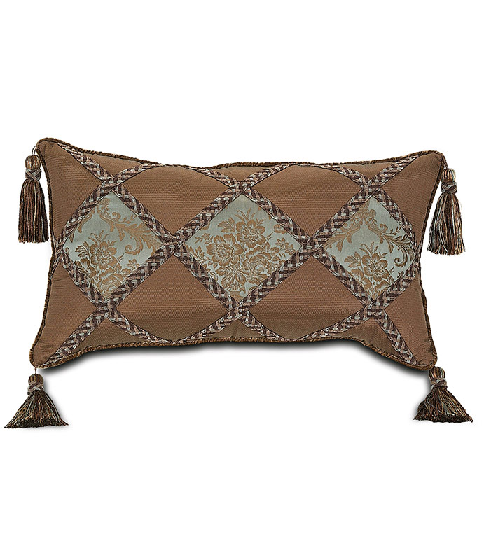 ܽ˹ 15X26 FOSCARI DIAMOND INSERTS W/TASSELS