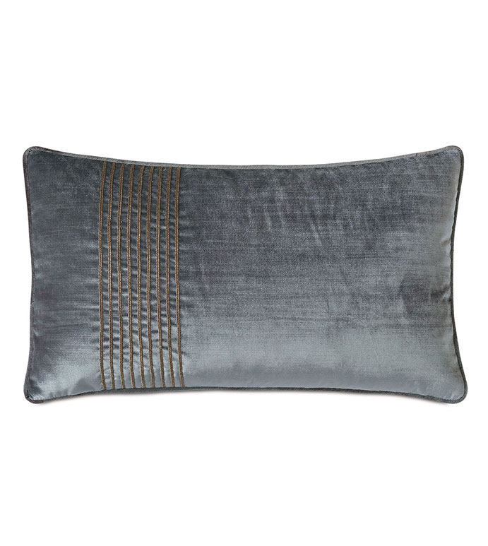 ӡ֧ 15X26 INDOCHINE TRIM STRIPE DECORATIVE PILLOW