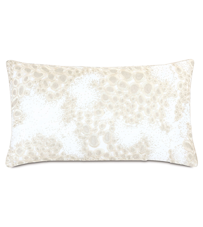  15X26 JOLENE METALLIC DECORATIVE PILLOW