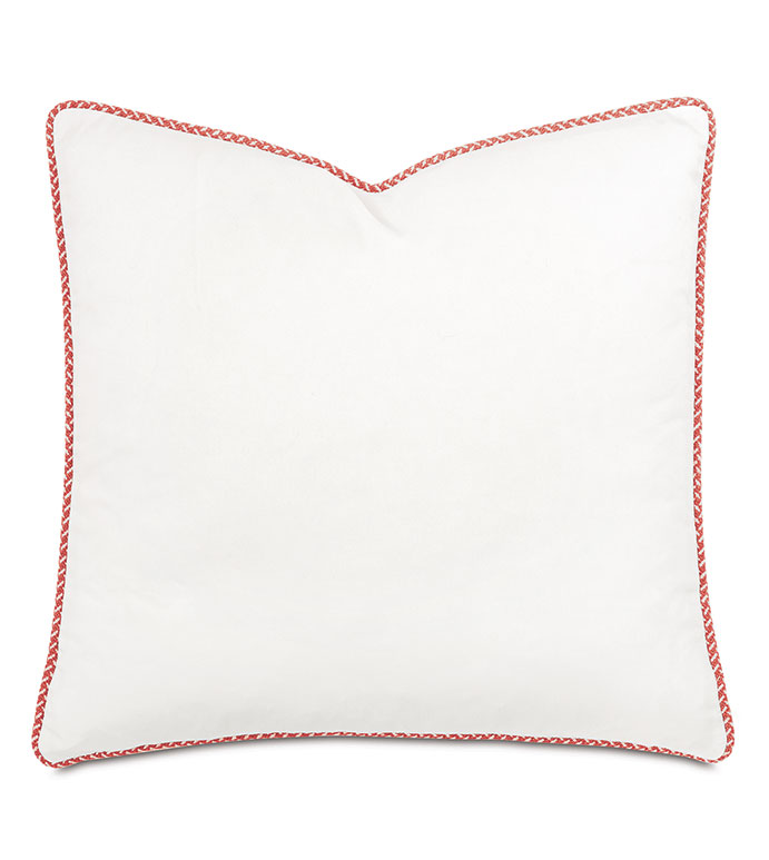 ŵ 24X24 JUNONIA SCALLOPED DECORATIVE PILLOW