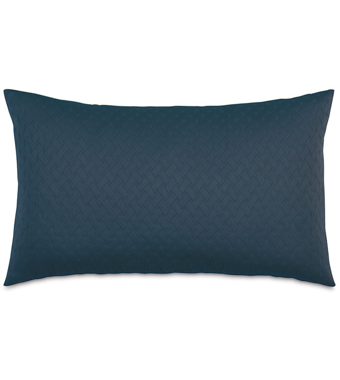  21X37 BRISEYDA INDIGO KING SHAM