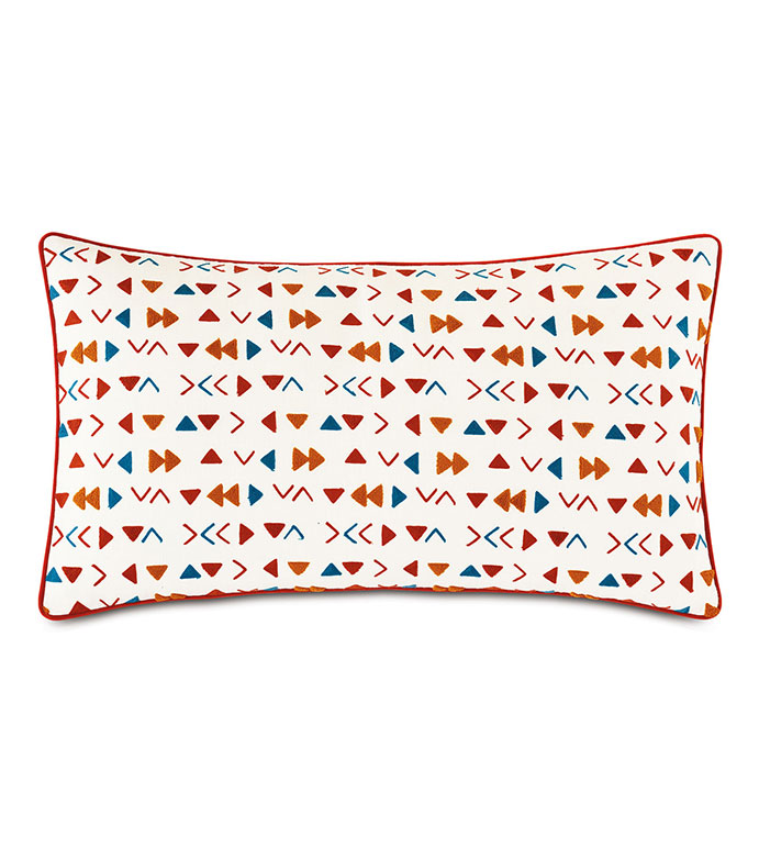  21X37 MACKAY EMBROIDERED KING SHAM