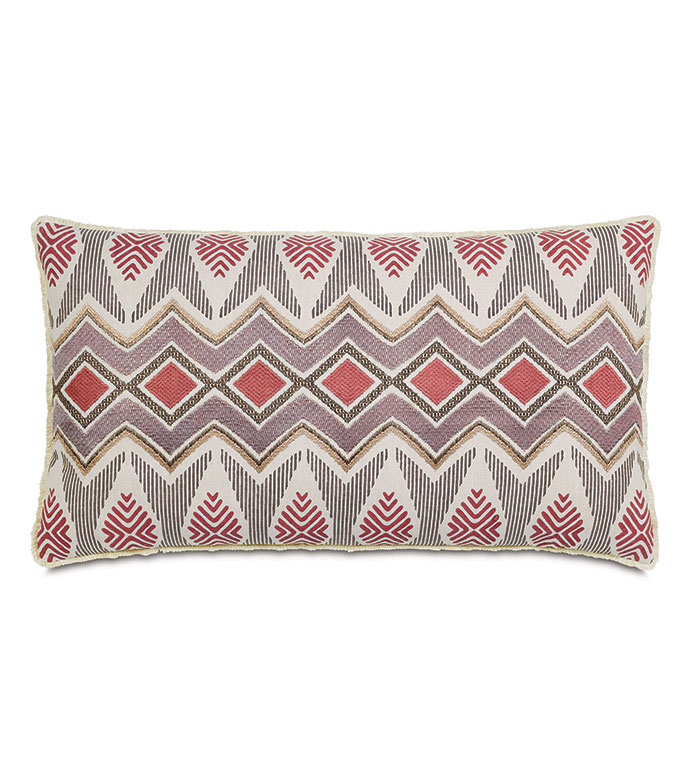  21X37 JOAQUIN EMBROIDERED KING SHAM