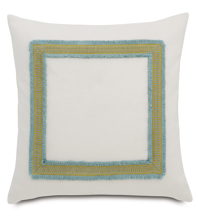  22X22 FILLY WHITE W/MITERED TRIM