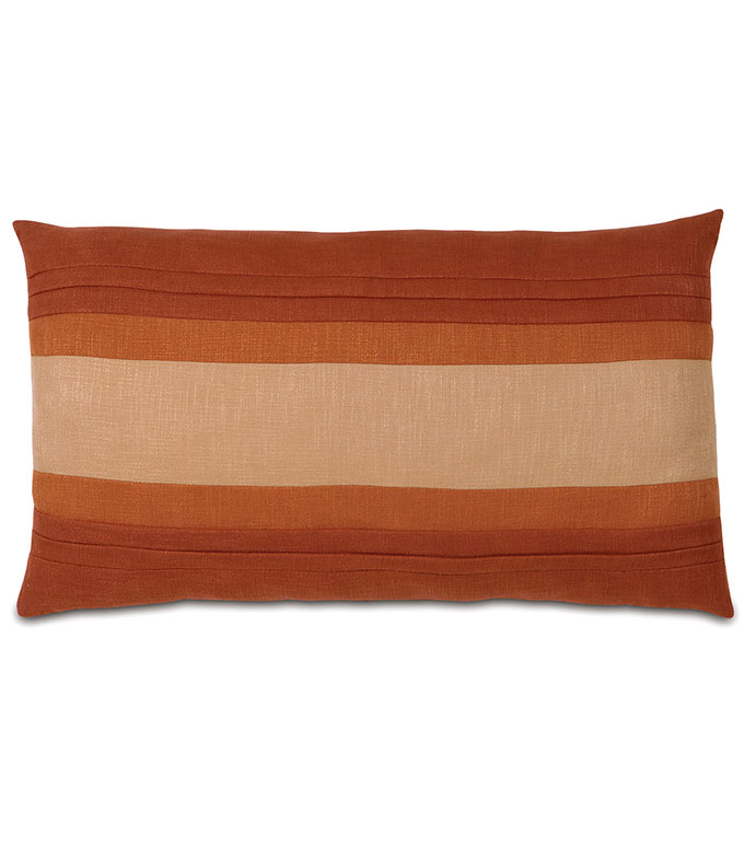 ɵﰲ 21X37 HABERDASH CINNAMON KING SHAM