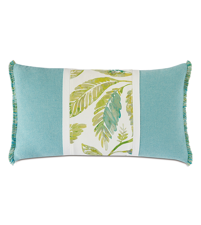  15X26 NAMALE PANELED DECORATIVE PILLOW