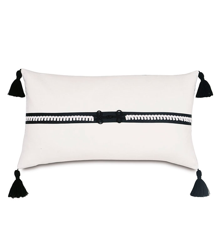 Ī 15X26 BALDWIN WHITE W/TASSELS